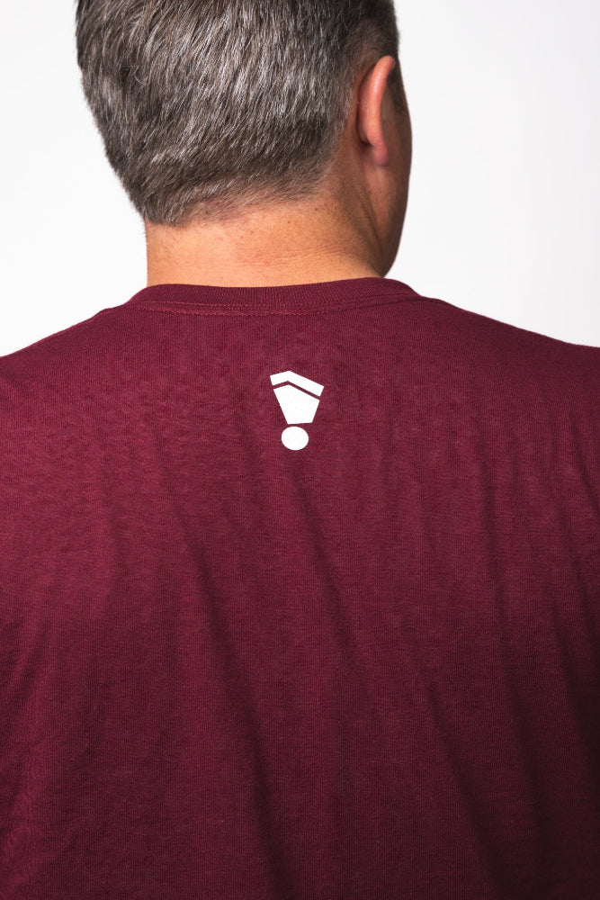 Classic Logo Box T-Shirt - Plum