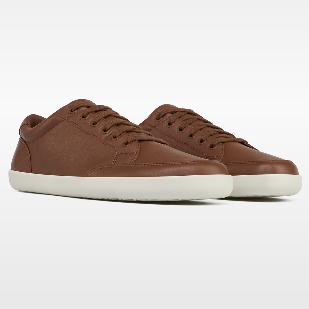 Leather Freestyle Barefoot Shoes - Oak | Splay Shoes