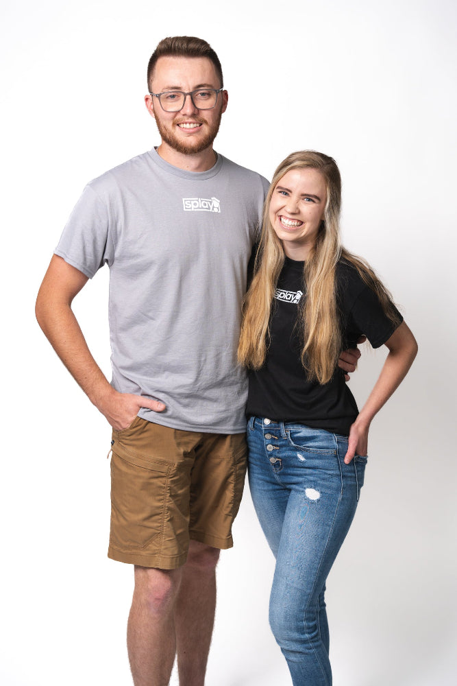 Classic Logo Box T-Shirt - Stone
