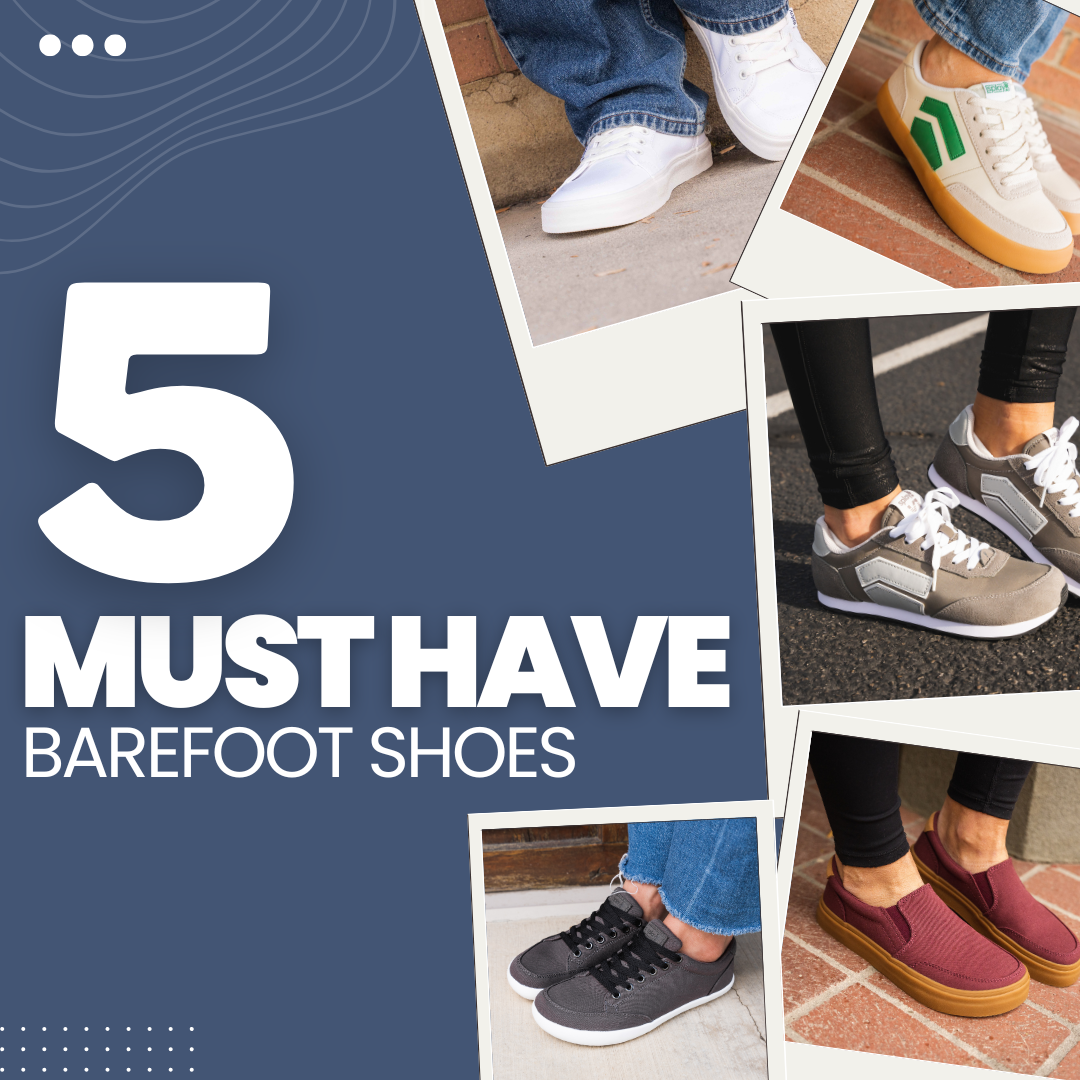 Featuring 5 different kinds of barefoot shoes that are a must have for any shoe enthusiast. 