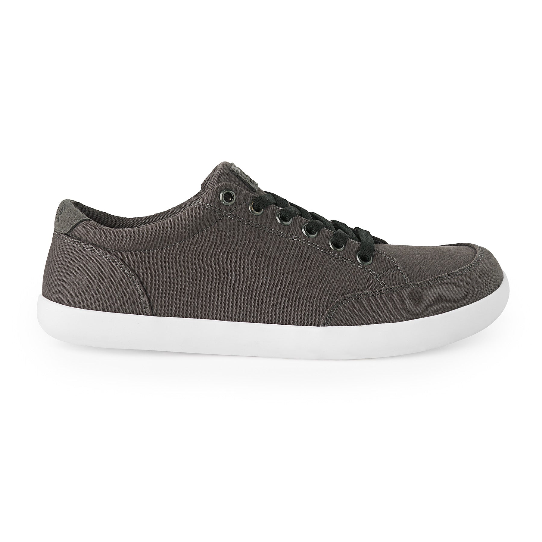 Gunmetal-colored FREESTYLE 2.0 zero drop shoes from Splay, designed for all-day comfort and natural alignment.