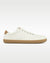 Splay Freestyle Almond barefoot shoes — minimal low-top lace-up sneaker, single shoe in left-side profile