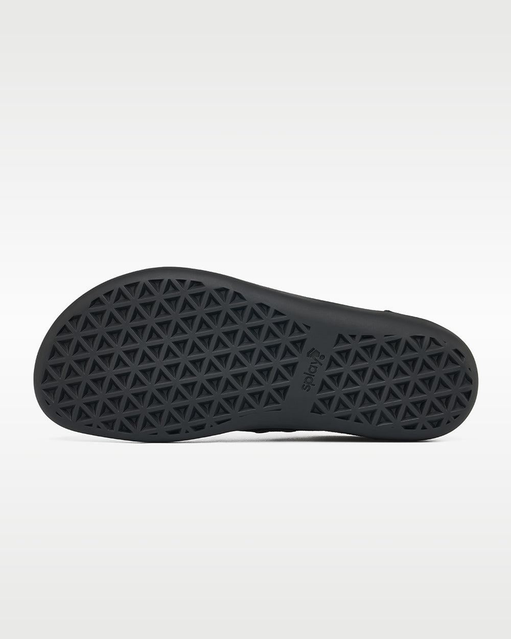 Splay Freestyle Jet barefoot shoes — minimal low-top lace-up sneaker, outsole tread of a single shoe