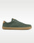 Splay Freestyle Spruce barefoot shoes — minimal low-top lace-up sneaker, single shoe in left-side profile