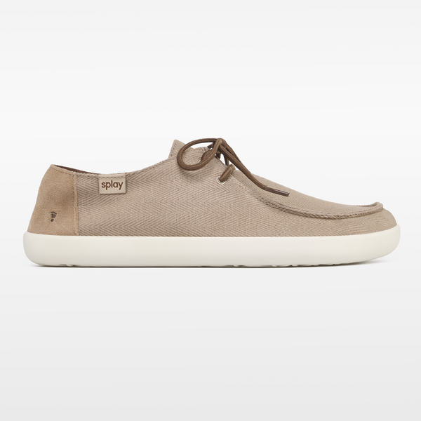 SALSATION Wear　フーディ　Light Brown　サイズS Weekender Driftwood – Hemp Slip-On Sneaker in Light Brown | Splay
