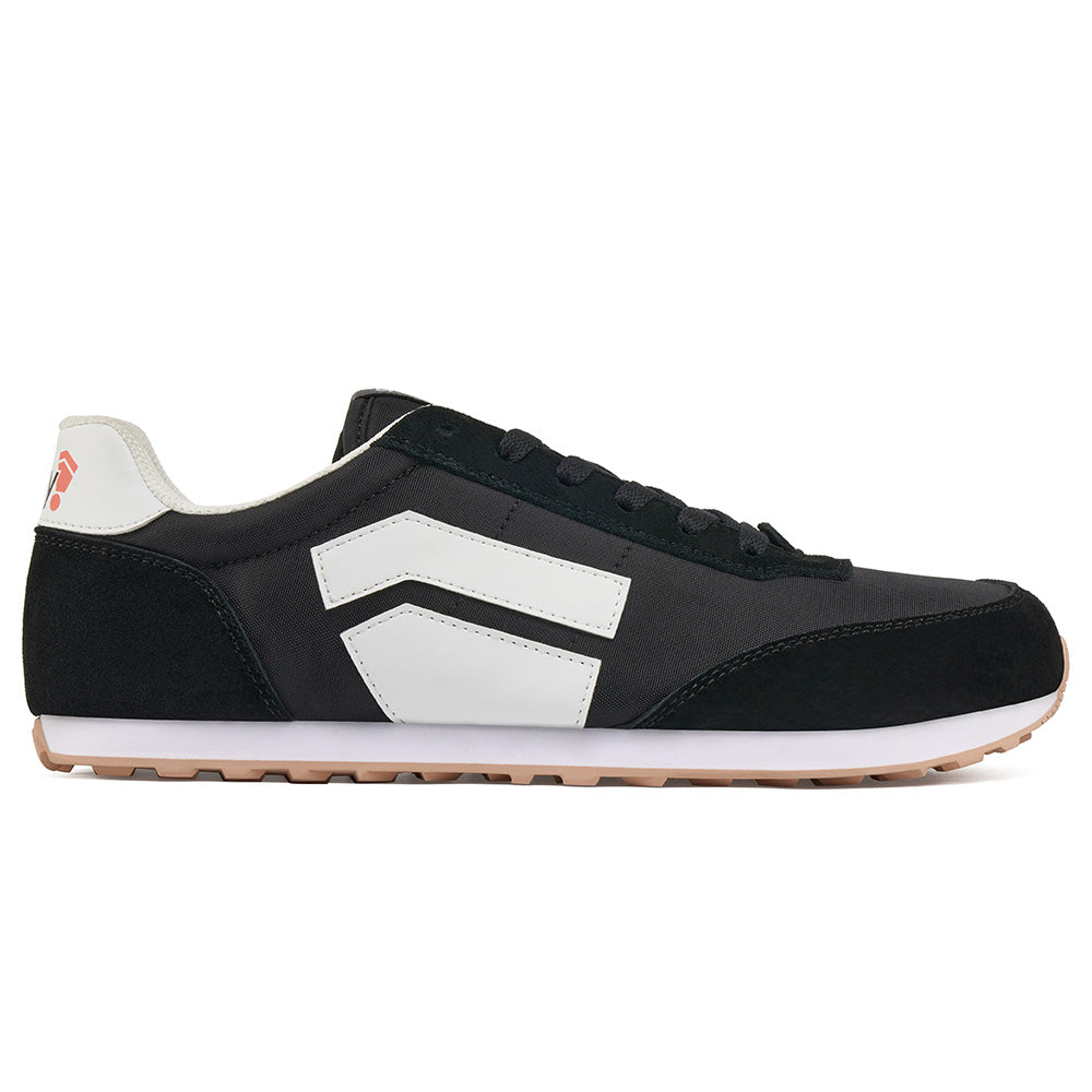 Runner V1 Track Black sneakers with a clean black design and sporty aesthetic.