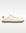 Side profile of the Splay FREESTYLE Almond '26 cream canvas barefoot sneaker with a gum outsole.