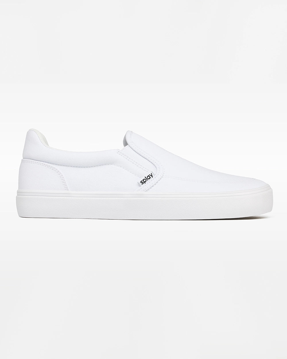 Splay REV SO Malibu white barefoot shoes, side profile