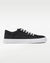 Splay REV LT Canvas Berlin barefoot shoes — low-top skate shoe, single shoe in left-side profile