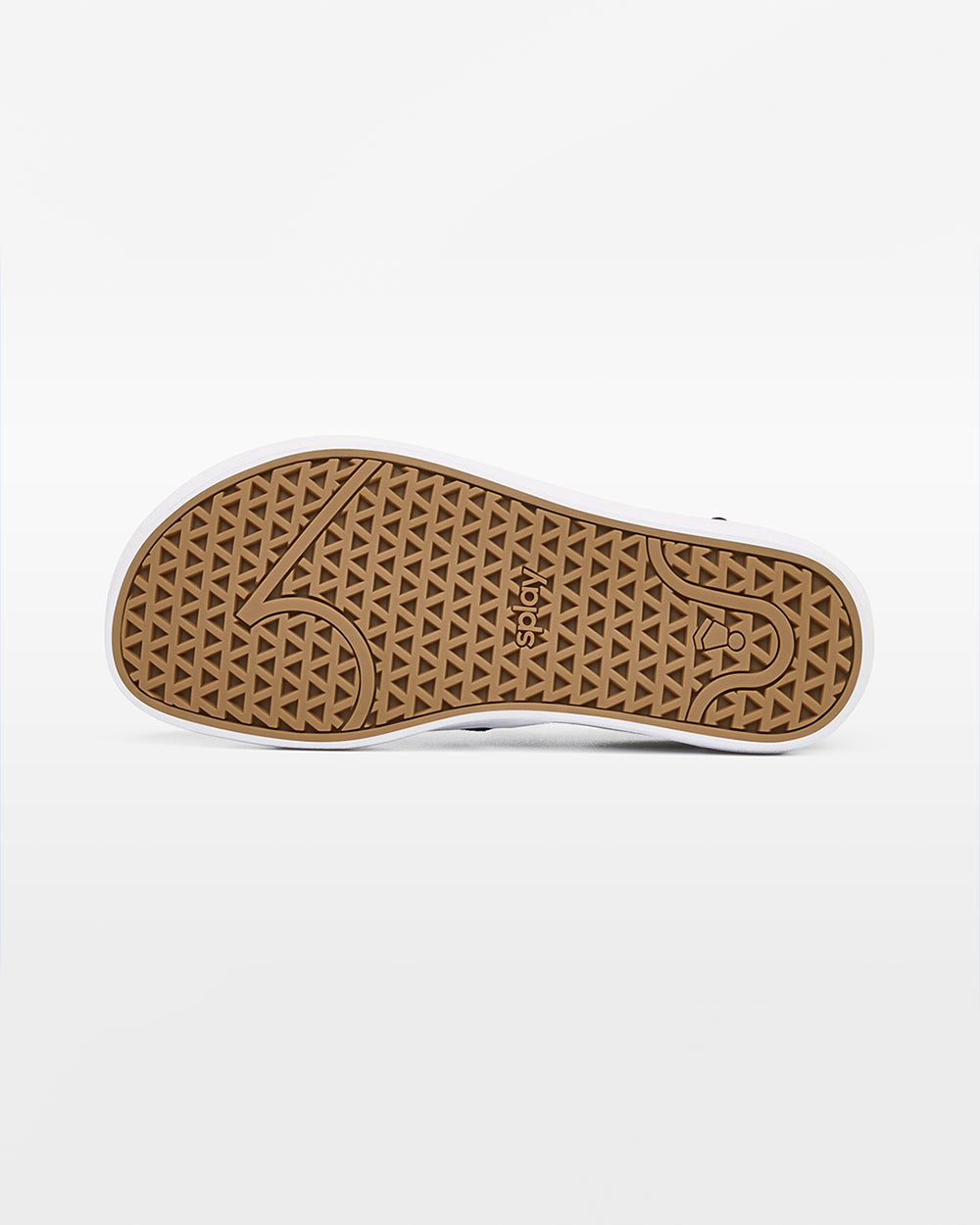 Splay Kids REV SO Berlin barefoot shoes — kids' canvas slip-on, outsole tread of a single shoe