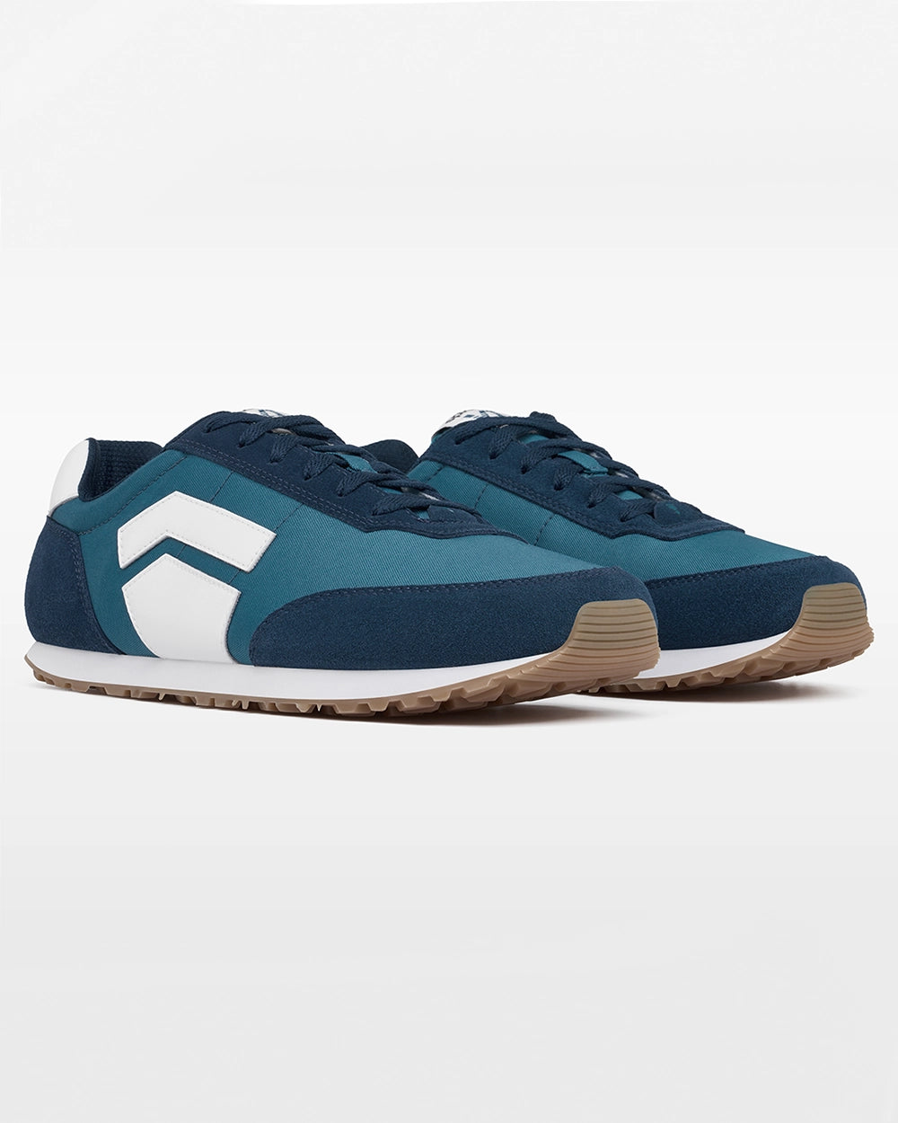 Splay RUNNER V1 Bleacher Blue ’26 barefoot running shoes, front three-quarter view