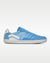 DOMINARI Caelum barefoot shoes — low-top indoor soccer shoe with a white sole, single shoe in left-side profile