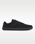 Side profile of the Splay FREESTYLE Jet '26 all-black canvas barefoot sneaker.