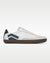 DOMINARI Lux barefoot shoes — low-top indoor soccer shoe with a gum sole, single shoe in left-side profile