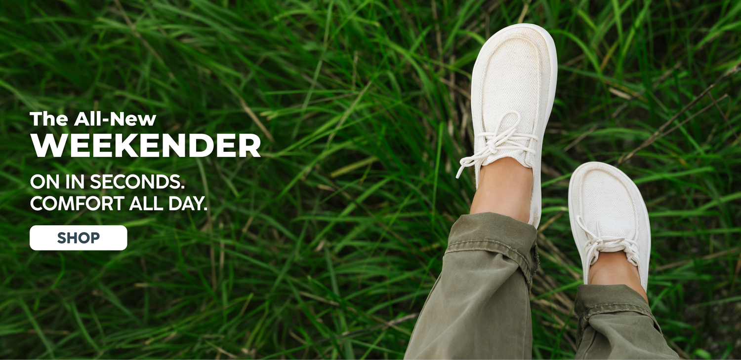 A pair of the all-new weekenders - comfort all day