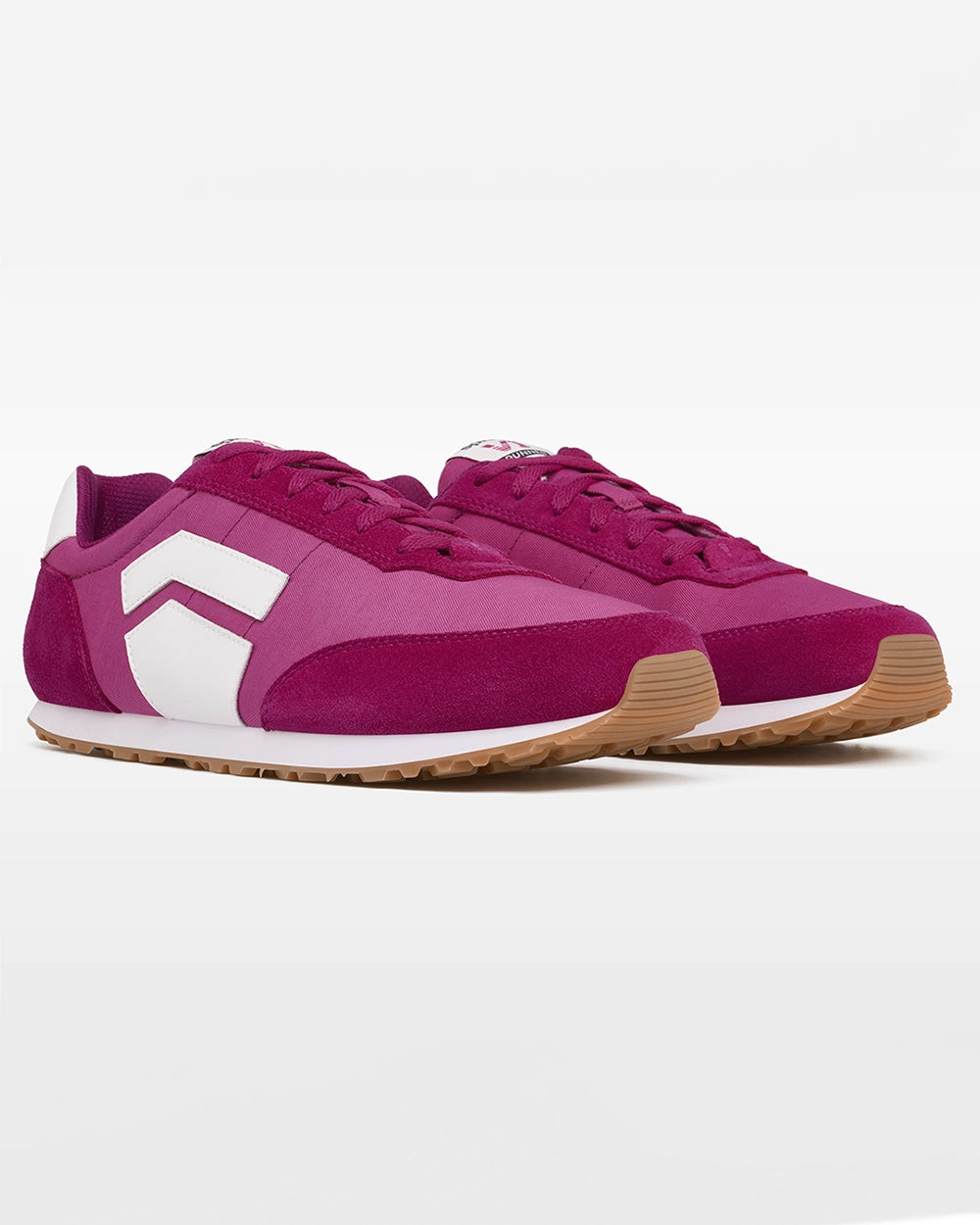 Splay RUNNER V1 Podium Pink ’26 barefoot running shoes, front three-quarter view