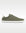 Side profile of the Splay FREESTYLE Sage '26 green canvas barefoot sneaker with a white outsole and white heel accent.