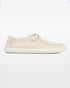 Splay Weekender Sandbar hemp barefoot shoes — hemp moc-toe shoe with laces, single shoe in left-side profile