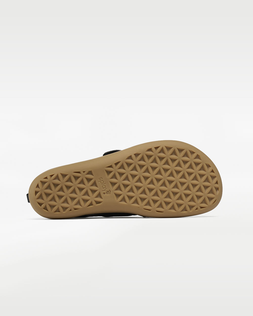 Splay Explore Wild Kids Classic Camo barefoot shoes — kids' low-top shoe with a hook-and-loop strap, outsole tread of a single shoe
