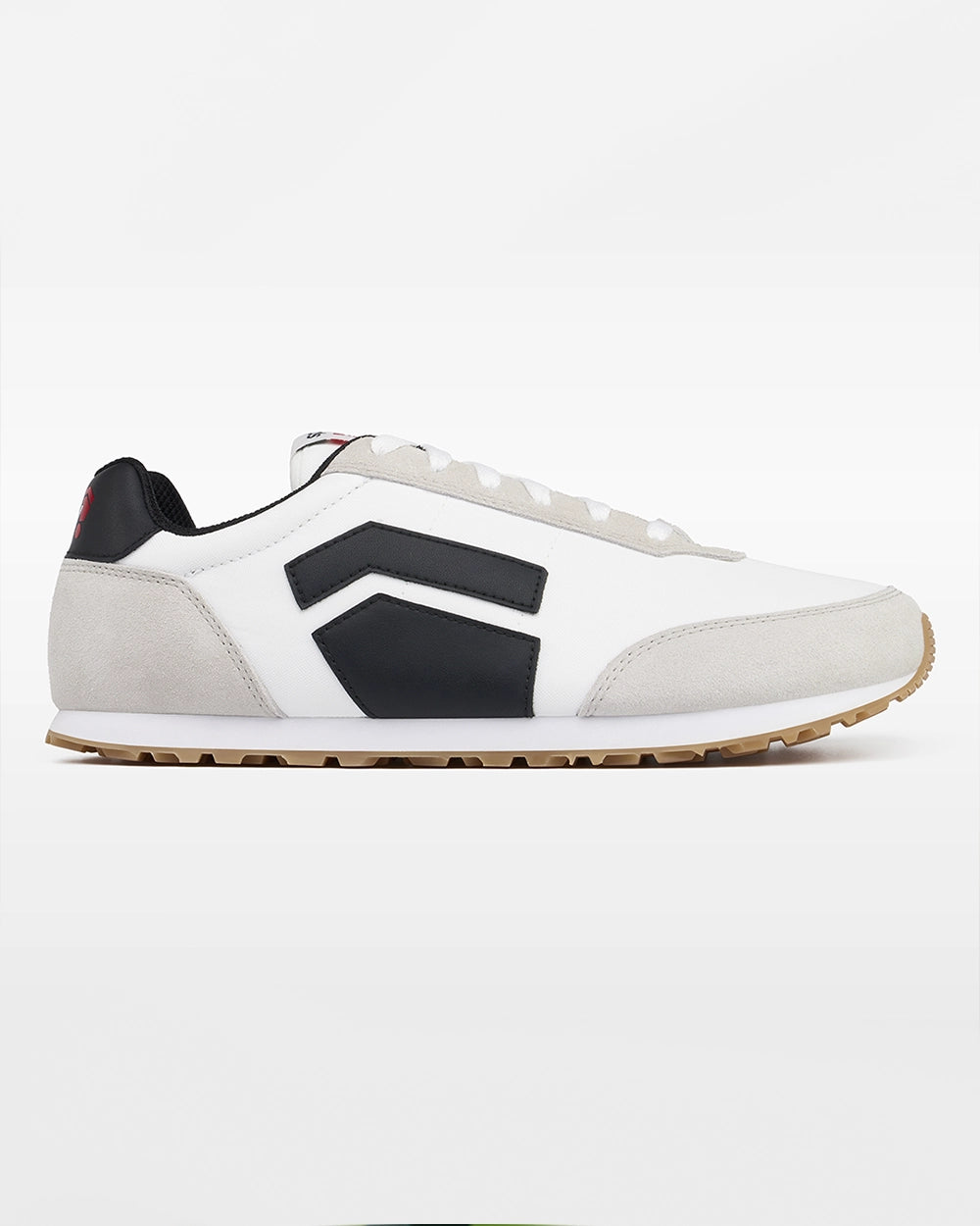 Splay RUNNER V1 Varsity White ’26 barefoot running shoes, side profile