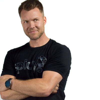 Men's SPLAY Black Camo T-Shirt